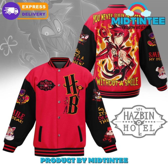 Hazbin Hotel Tv Series Baseball Jacket