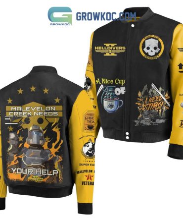 Exclusive Helldivers Bomber Jacket – Bold Design & Premium Quality For Gamers