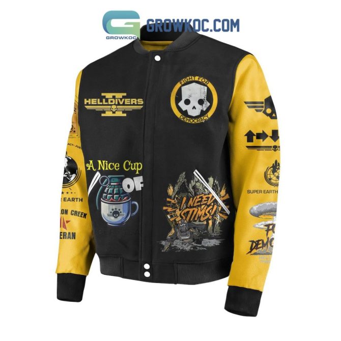 Exclusive Helldivers Bomber Jacket – Bold Design & Premium Quality For Gamers - Image 2