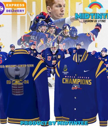 2024 Usa Hockey Champions Jacket - Limited Edition Junior Team Apparel , Fast Delivery