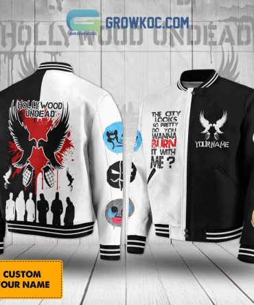 Customizable Hollywood Undead Bomber Jacket - Unique Design & Personalized Name Option
