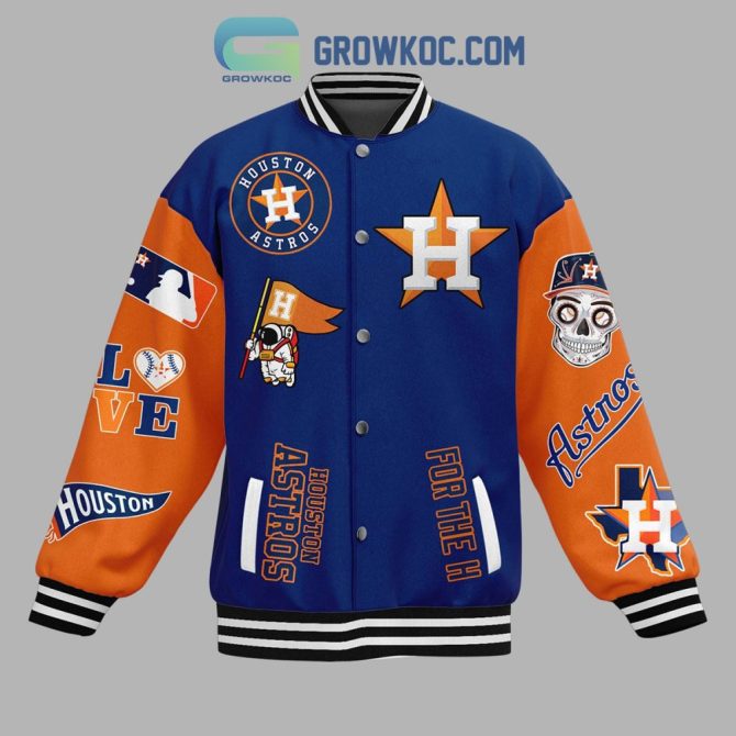 Limited Edition Houston Astros Varsity Jacket – Bold Design & Premium Comfort - Image 2