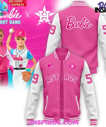 Houston Astros X Barbie Night Game 2024 Baseball Jacket