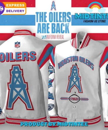 Houston Oilers Are Back Baseball Jacket
