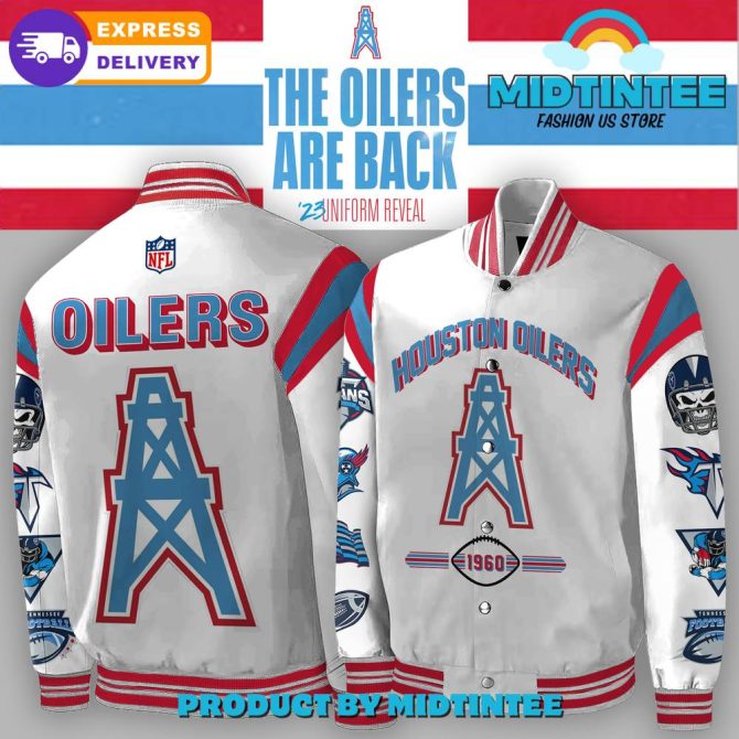Houston Oilers Are Back Baseball Jacket