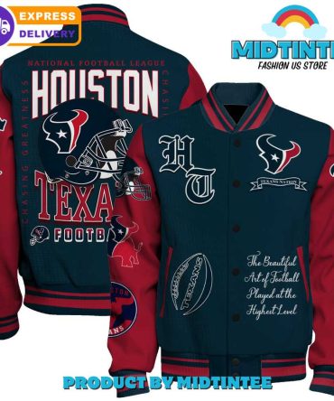 Exclusive Houston Texans Varsity Jacket - Stylish Game Day Gear For Fans , Fast Delivery