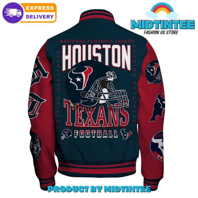 Exclusive Houston Texans Varsity Jacket - Stylish Game Day Gear For Fans , Fast Delivery - Image 3