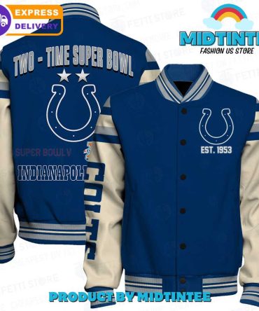 Indianapolis Colts Super Bowl Varsity Jacket - Authentic Nfl Fan Gear, Fast Delivery!