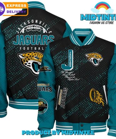 Jacksonville Jaguars 2024 Nfl Pattern Baseball Jacket