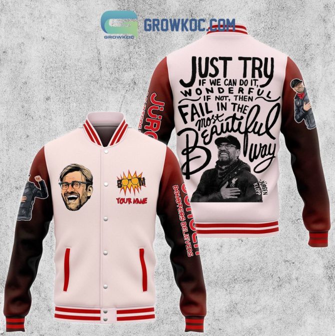 Customizable Jurgen Kloop Varsity Jacket – Unique Graphic Design & Personalized Name - Image 2