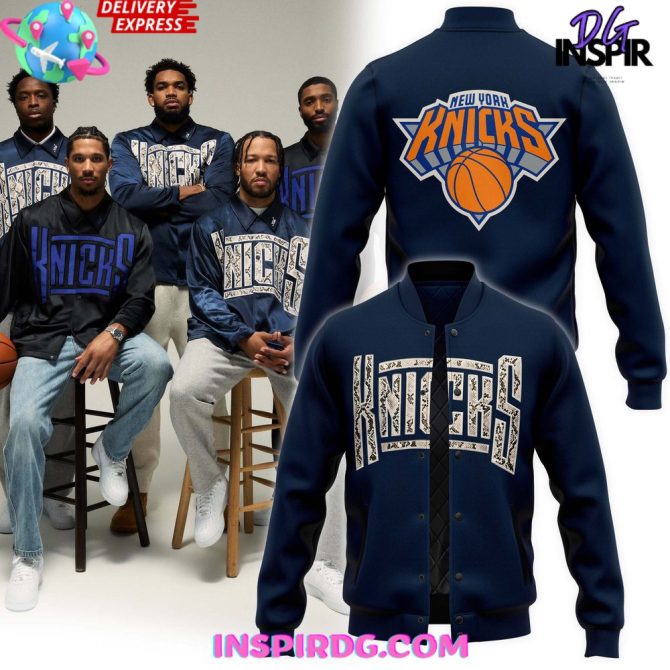 Kith X New York Knicks Nba 2024 Jacket