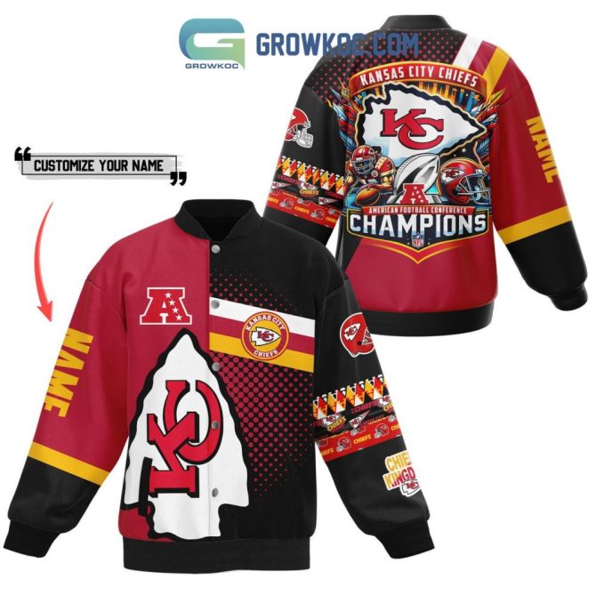 Kansas City Chiefs Customizable Champions Jacket – Personalize Your Own Nfl Fan Gear!