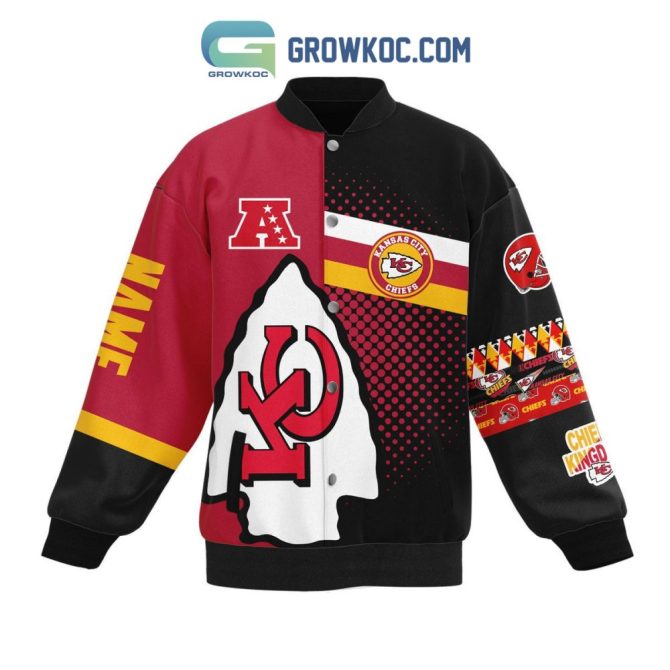 Kansas City Chiefs Customizable Champions Jacket – Personalize Your Own Nfl Fan Gear! - Image 2