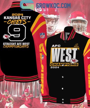Kansas City Chiefs 2024 Afc West Champions Jacket - Limited Edition Fan Gear