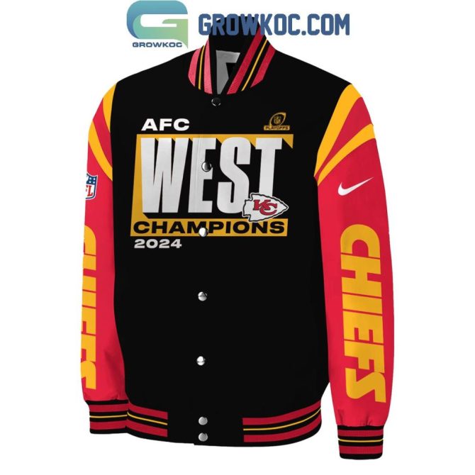 Kansas City Chiefs 2024 Afc West Champions Jacket - Limited Edition Fan Gear - Image 2