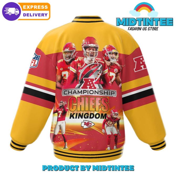 Kansas City Chiefs Championship Jacket - Bold Design, Fast Delivery, Perfect For Fans - Image 3