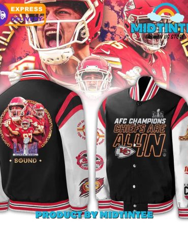 Afc Champions Chiefs Varsity Jacket - Limited Edition Fan Gear With Fast Shipping