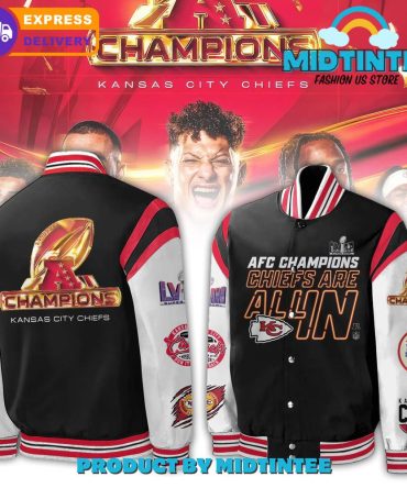 Afc Champions Kansas City Chiefs Jacket - Bold Team Spirit Fashion For Fans