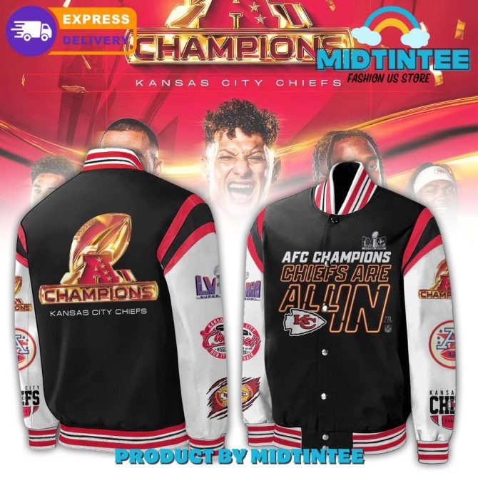 Afc Champions Kansas City Chiefs Jacket - Bold Team Spirit Fashion For Fans