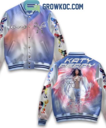Colorful Butterfly Print Varsity Jacket - Stylish Unisex Design