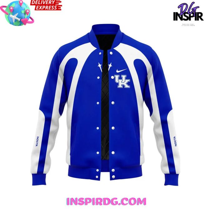 Kentucky Wildcats New Drake X Nocta Gear Varsity Jacket - Image 2