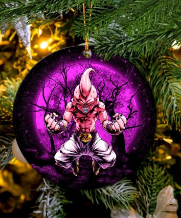 Kidbuu Moonlight Ceramic Circle Ornament Perfect Gift For Holiday