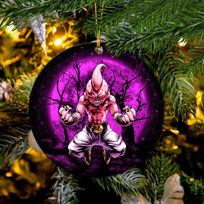 Kidbuu Moonlight Ceramic Circle Ornament Perfect Gift For Holiday