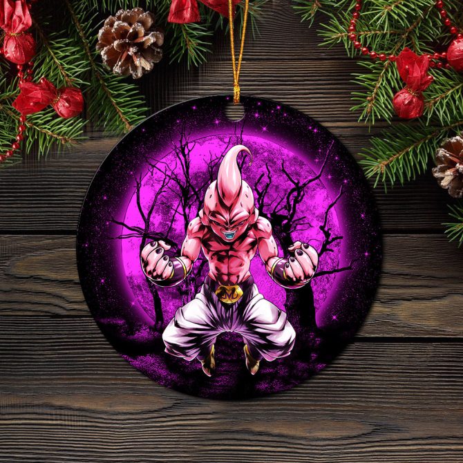 Kidbuu Moonlight Ceramic Circle Ornament Perfect Gift For Holiday - Image 2