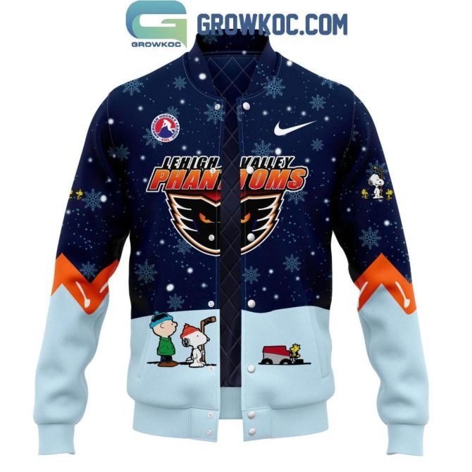 Limited Edition Peanuts X Phantoms Holiday Jacket – Unisex Winter Warmth & Style - Image 2