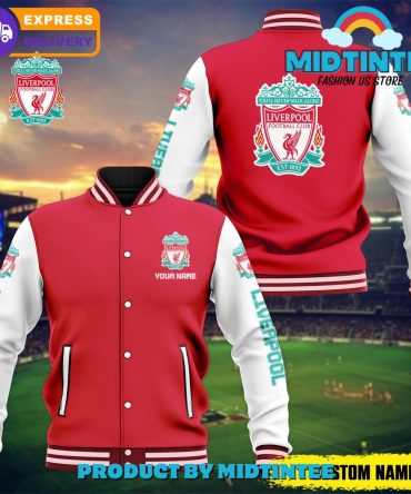 Liverpool Fc Custom Varsity Jacket – Personalized Fan Gear With Fast Delivery