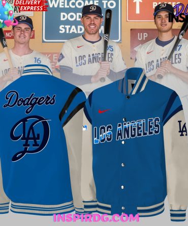 Los Angeles Dodgers City Connect 2024 Baseball Jacket