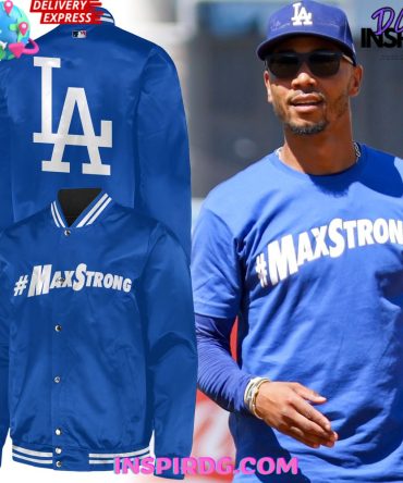 Los Angeles Dodgers Maxstrong Baseball Jacket