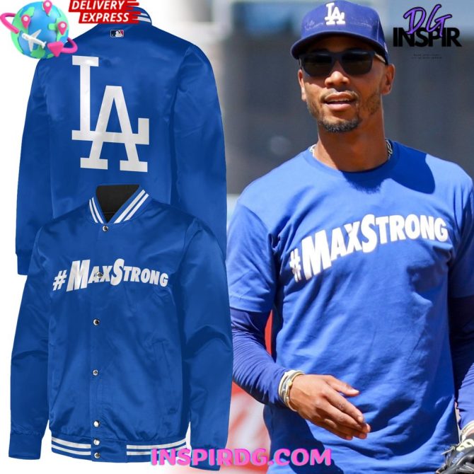Los Angeles Dodgers Maxstrong Baseball Jacket