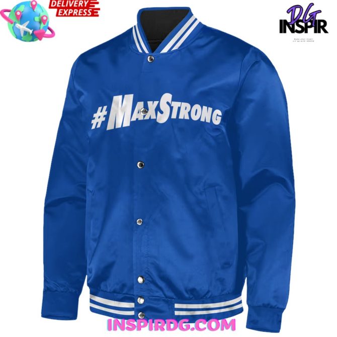 Los Angeles Dodgers Maxstrong Baseball Jacket - Image 2