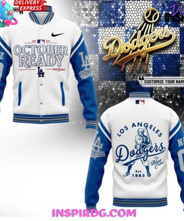 Los Angeles Dodgers October Ready 2024 Custom Baseball Jacket