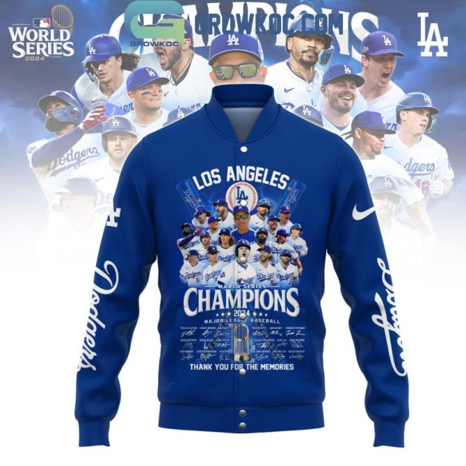 2024 La Champions Jacket – Celebrate Victory With Style! Limited Edition Dodgers Fan Gear
