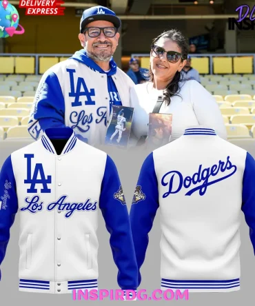 Los Angeles Dodgers World Series Champions 2025 Blue White Baseball Jacket