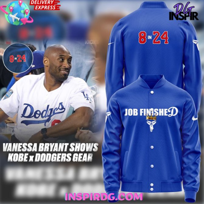 Los Angeles Dodgers X Kobe Job Finished Special Jacket