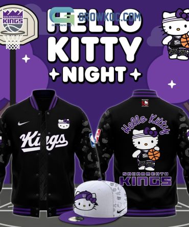 Hello Kitty X Sacramento Kings Jacket- Limited Edition Basketball Style