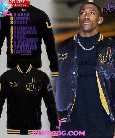 Los Angeles Lakers City Of Angels Limited Varsity Jacket