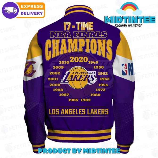 17X Nba Champions Jacket - Celebrate Lakers Legacy , Express Delivery - Image 3