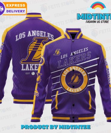 Los Angeles Lakers Varsity Jacket - Premium Fan Gear With Fast Delivery