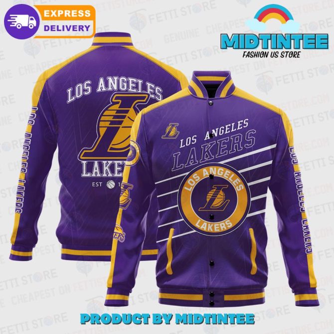 Los Angeles Lakers Varsity Jacket - Premium Fan Gear With Fast Delivery