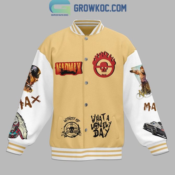 Mad Max Inspired Varsity Jacket – Iconic Design, Bold Style, Unisex Fashion - Image 2