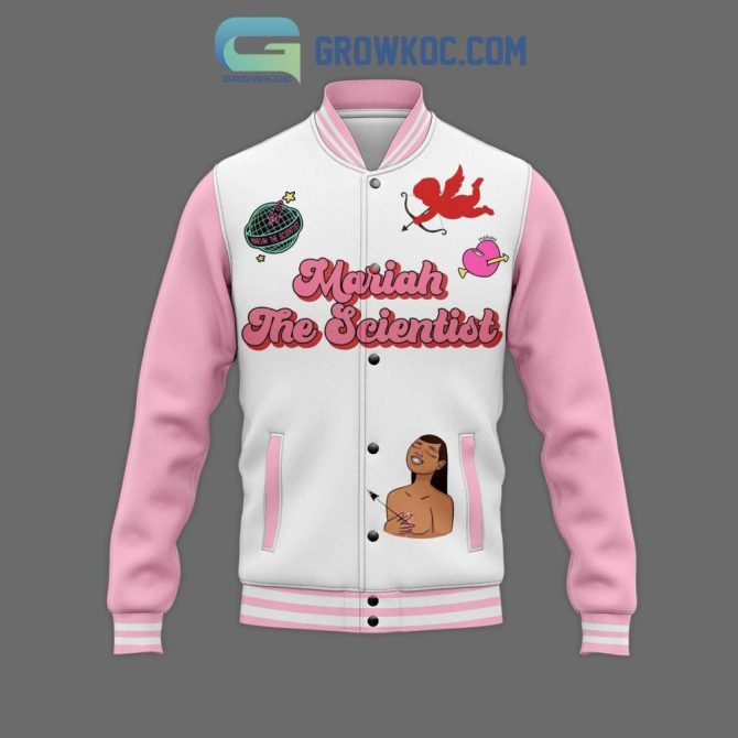 Limited Edition Pink Varsity Jacket - Cute Cartoon & Graphic Design - Image 3
