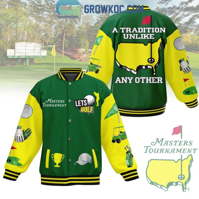 Masters Tournament Golf Jacket - Stylish & Iconic Sportswear For Golf Lovers