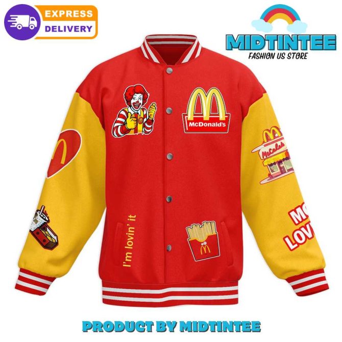 McDonalds Im Lovin It Baseball Jacket - Image 2
