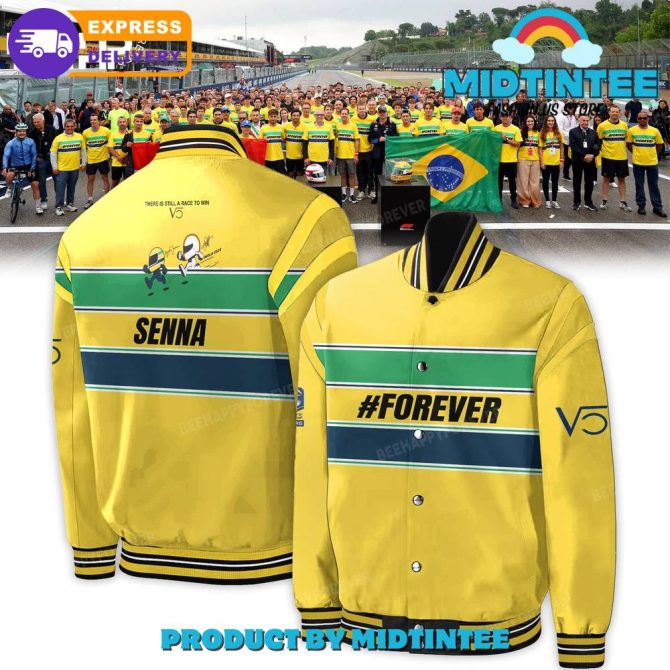 Limited Edition Senna Tribute Jacket - Brazilian Racing Legend Apparel