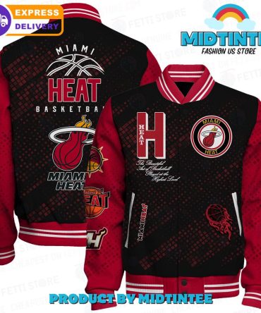 Miami Heat Varsity Jacket – Stylish Nba Fan Gear With Express Delivery