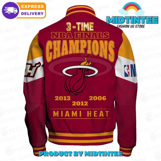 Miami 3X Nba Finals Champions Jacket - Celebrate In Style With Express Delivery - Image 3